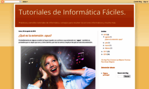 Tutorialesdeinformaticafaciles.blogspot.com thumbnail