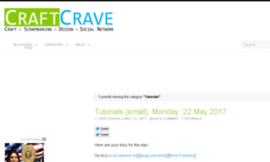 Tutorials.craftcrave.com thumbnail