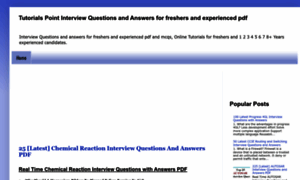 Tutorialspointinterviewquestions.blogspot.in thumbnail