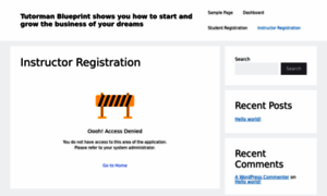 Tutormanblueprint.com thumbnail