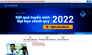 Tuyensinh.ctu.edu.vn thumbnail