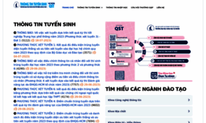 Tuyensinh.hcmus.edu.vn thumbnail