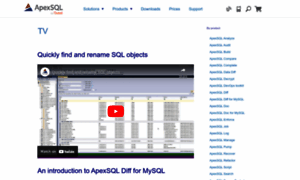 Tv.apexsql.com thumbnail