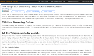 Tv9live.online thumbnail