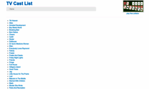 Tvcastlist.com thumbnail