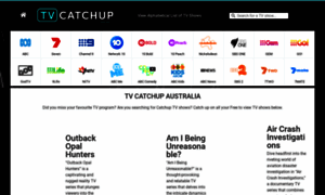 Tvcatch-up.com.au thumbnail