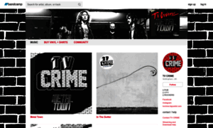 Tvcrime.bandcamp.com thumbnail