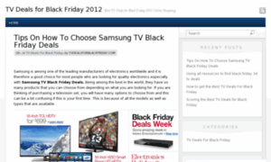 Tvdealsforblackfriday.com thumbnail