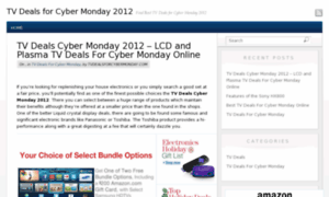 Tvdealsforcybermonday.com thumbnail