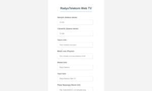 Tvplayer.radyotelekom.com thumbnail