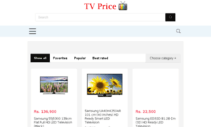 Tvprice.co.in thumbnail