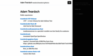 Twardoch.github.io thumbnail