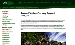 Tweedvalleyospreys.com thumbnail