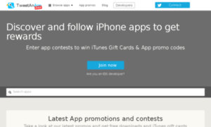 Tweet-an-app.com thumbnail
