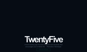 Twentyfive.js.org thumbnail