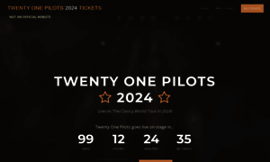 Twentyonepilots2024.com thumbnail