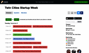 Twincitiesstartupweek2015.sched.org thumbnail