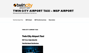 Twincityairporttaxi.com thumbnail