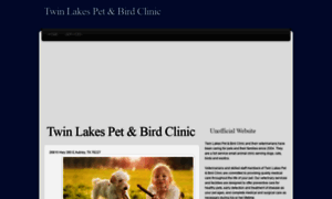 Twinlakespetclinic.com thumbnail