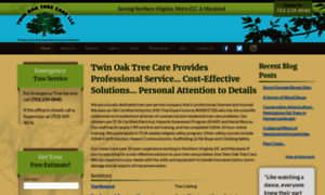 Twinoaktreecare.com thumbnail