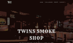 Twinssmokeshop.com thumbnail