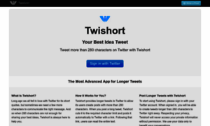 Twishort.com thumbnail