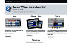 Twistedwave.com thumbnail