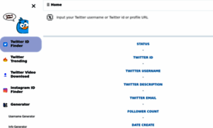 Twiteridfinder.com thumbnail