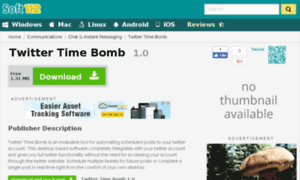 Twitter-time-bomb.soft112.com thumbnail