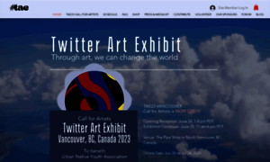 Twitterartexhibit.org thumbnail