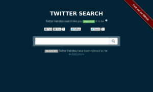 Twittersearch.algolia.io thumbnail