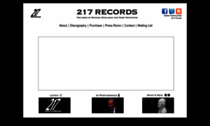 Two17records.com thumbnail