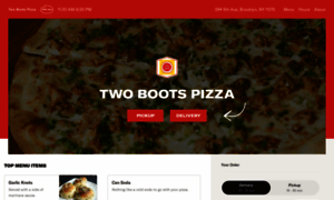 Twobootspizzamenu.com thumbnail
