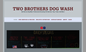 Twobrothersdogwash.com thumbnail