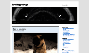 Twohappypugs.wordpress.com thumbnail