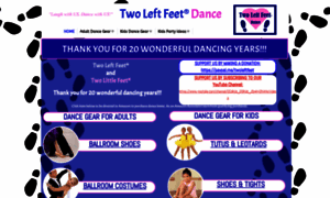 Twoleftfeetdance.com thumbnail