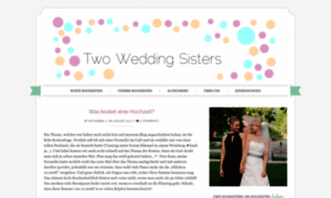 Twoweddingsisters.com thumbnail