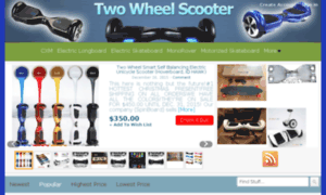 Twowheel-scooters.com thumbnail