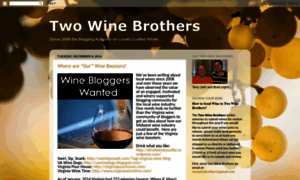 Twowinebrothers.blogspot.com thumbnail