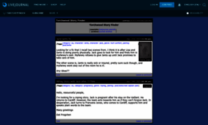 Twstoryfinder.livejournal.com thumbnail