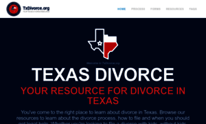 Txdivorce.org thumbnail