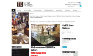 Txstorefixtures.com thumbnail