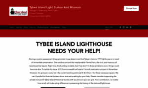 Tybeelighthouse.org thumbnail