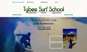 Tybeesurfschool.net thumbnail