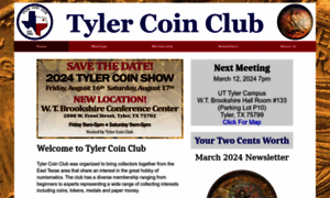 Tylercoinclub.org thumbnail