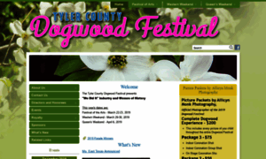Tylercountydogwoodfestival.org thumbnail