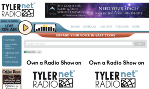 Tylernetradio.com thumbnail