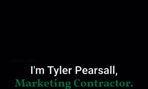 Tylerpearsall.com thumbnail