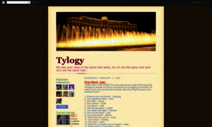 Tylogy.blogspot.com thumbnail