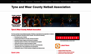 Tyneandwearnetball.net thumbnail